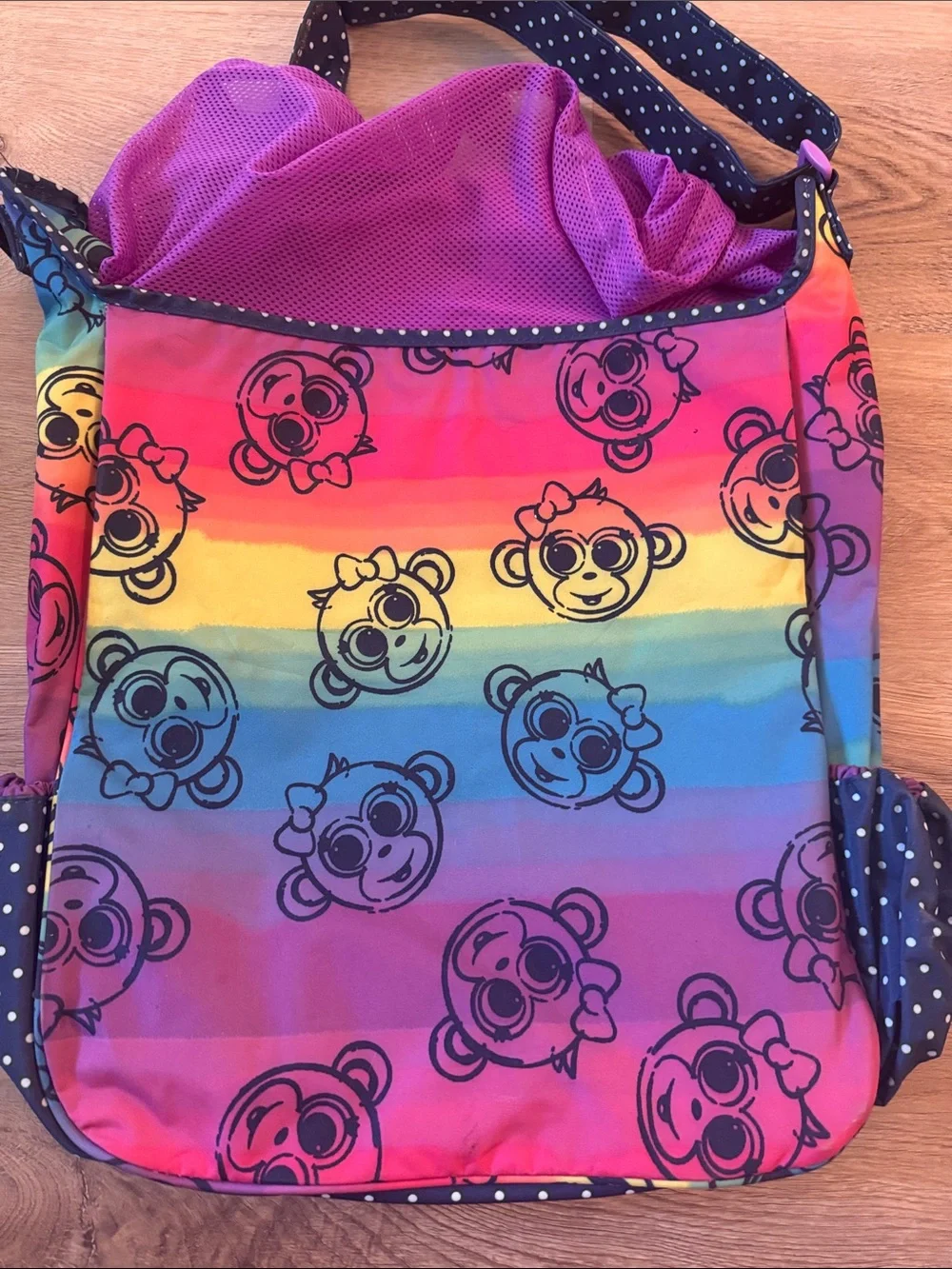 N/A bright backpacks